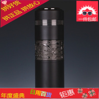 正品紫砂保温杯高档男士女士茶杯水杯刻字定制logo商务车载礼品杯