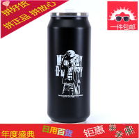 卡通百事可乐易拉罐不锈钢便携保温杯创意水瓶男女吸管式个性潮杯