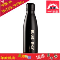 个性简约可乐瓶保温杯男学生韩版不锈钢杯子创意潮流红水杯ins