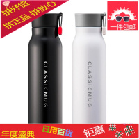 保温杯女 便携小学生韩版清新文艺个性红水杯ins超火的杯子保温