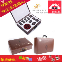 紫砂茶具套装 宜兴原矿紫砂壶茶杯定做logo 礼品家用简约功夫整套