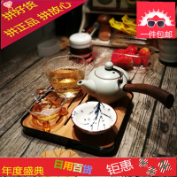 锤目纹玻璃公道杯茶漏套装加厚耐热日式分茶器海锤纹功夫茶具配件