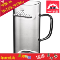 家用方形玻璃公道杯加厚分茶器耐热茶漏套装功夫茶具配件滤茶公杯