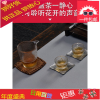 汇茶日式初雪玻璃盖碗手抓泡茶碗三才茶碗加厚耐热功夫茶具套组