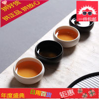 整套 小茶壶海杯紫砂陶瓷冰裂功夫茶具套装 冰裂汝窑茶盘茶具茶杯