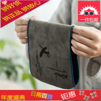 茶道六君子黑檀木功夫茶具配件茶夹茶勺茶道套装茶盘摆件零配陶瓷