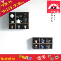 实木茶杯架子茶壶架多宝格茶具博古架手工茶柜茶架收纳架茶道配件