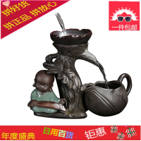 新款创意懒人茶漏架组合荷花紫砂茶艺摆件茶具配件过滤器滤茶滤