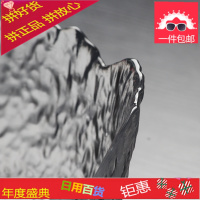 畅饮堂 锤纹玻璃水洗茶海 茶碗功夫茶具配件茶道零配茶渣缸