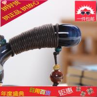 手绘荷花陶瓷茶壶 家用窑变小茶壶单壶 功夫茶具手柄侧把壶