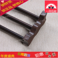 黑檀木茶杯架子实木凉杯架茶杯托功夫茶具茶道配件摆件大号花梨木