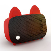 超力狗好够暖新款耳朵款红色取暖器宠物家用办公室宿舍桌面节能省电热风暖风热风机
