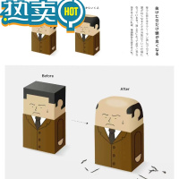 绿彩虹光秃头橡皮擦聪明绝顶橡皮擦社畜打工人橡皮擦熬夜秃头橡皮擦 橡皮擦A款 ()