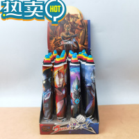 绿彩虹光奥特英雄铅笔式橡皮擦男孩创意卡通迪迦银河泽塔笔型大号象皮擦少屑干净小学生专用超大块像皮幼儿园儿童奖品 奥特曼铅笔