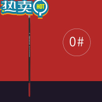 绿彩虹光水彩勾线笔丙烯面相笔极细数字油画画笔描线笔超细尼龙毛勾勒笔工笔画国画专用细节笔美术专业动漫绘画描边笔