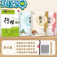 绿彩虹光行楷字帖成人练字吴玉生钢笔书法临摹成年行书练字帖优美诗歌名家散文女士临慕名著名言硬笔手写连笔字漂亮描红本初中生