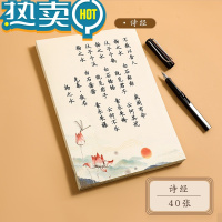 绿彩虹光字帖练字成人楷书练字帖成年女生字体漂亮簪花小楷大气初中生大学生钢笔练字帖男生硬笔书法纸专用古诗词每日一练描红练习