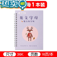绿彩虹光儿童练字帖学前班幼儿园启蒙学前3-6岁初学者凹槽练字帖写字帖楷书数字描红本练字本宝宝学写字中班入门小班练习本 英