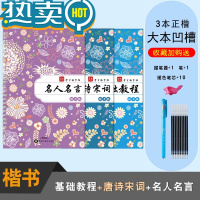 绿彩虹光成人楷书凹槽练字帖大学生硬笔钢笔速成21天反复使用初中生练字器临摹初学者男女生漂亮字体书法练字本成年人高中生练习