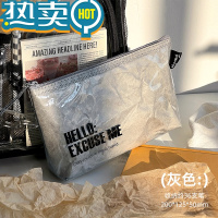 绿彩虹古杜邦纸笔袋创意日系大容量学生文具收纳袋简约铅笔盒