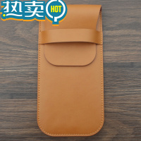 绿彩虹光手工笔袋多支只装笔套钢笔皮套签字笔收纳男大容量文具袋