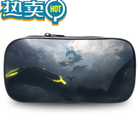 绿彩虹光奇宝贝笔袋宠物小精灵宝可梦铅笔盒皮卡丘文具盒口袋妖怪裂空座