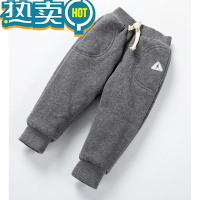 绿彩虹光宝宝棉裤加绒加厚外穿三层夹棉儿童裤子小童北方冬季一条过冬童装裤子