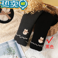 绿彩虹光深冬儿童棉裤三层夹棉加厚加绒女童外穿内搭裤宝宝保暖靴裤