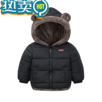 绿彩虹光宝宝加绒棉服儿童两面穿棉衣2023冬季男童女童棉袄小童加厚外套冬