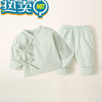 绿彩虹光新生婴儿衣服婴幼儿外套秋冬季棉衣套装薄棉春秋棉服夹棉袄春装初生