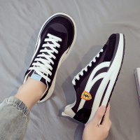 Ideamini2022夏季新款ins休闲运动潮鞋韩版潮流帆布百搭跑步增高男鞋休闲鞋