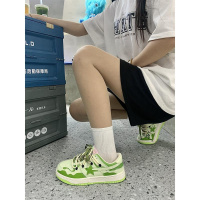 Ideamini哈密瓜冰淇淋流星板鞋女ins超火港风百搭2022夏季新款鞋子休闲鞋