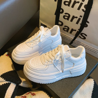 Ideamini厚底小白鞋女2022新款ins潮百搭松糕轻便面包鞋休闲运动内增高鞋休闲鞋