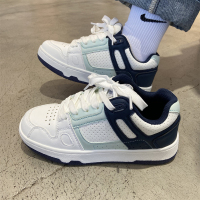 Ideamini2022新款港风美式街头厚底面包鞋女潮流休闲小白鞋运动板鞋男透气