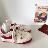 Ideamini金屿鹿少女心草莓小白鞋女百搭ins潮鞋学生日系原宿休闲运动板鞋休闲鞋