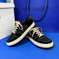 Ideamini夏季德训鞋男生ins潮鞋子小众韩版潮流百搭休闲港风黑色运动板鞋