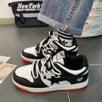 Ideamini夏季小众国潮鞋子男女板鞋ins风学院chic复古星星熊猫运动休闲鞋