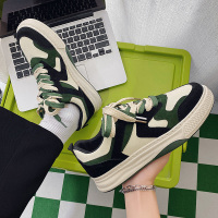 Ideamini帆布鞋男夏季透气运动板鞋港风韩版潮流原宿ins百搭休闲德迅潮鞋