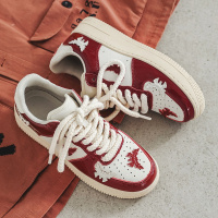 Ideamini初恋树原创鞋子女鞋2022新款夏厚底百搭蝙蝠滑板鞋情侣休闲运动鞋休闲鞋