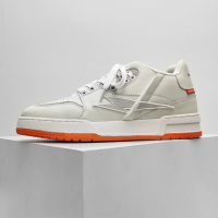 Ideamini小众复古闪电板鞋男女ins设计感白色厚底透气运动鞋情侣休闲潮鞋