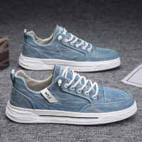 Ideamini帆布男鞋夏季透气2022新款潮流男士运动休闲上班板鞋平板布鞋帆布鞋