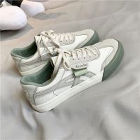 Ideamini男鞋子潮鞋低帮帆布鞋男生韩版百搭2022年夏季透气潮休闲板鞋男士