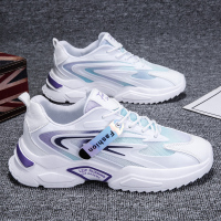 Ideamini男鞋子夏季透气网鞋男士青少年初中学生大童夏款男款运动潮鞋休闲鞋