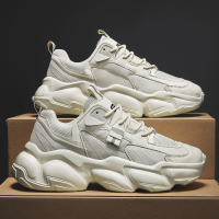 Ideamini夏季透气小白男鞋港风超火运动休闲学生潮流百搭增高跑步潮鞋休闲鞋