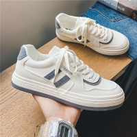 Ideamini男鞋子潮鞋夏季透气帆布鞋男低帮百搭运动休闲平底板鞋男生小白鞋