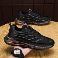 Ideamini大码透气网鞋男夏季45黑色男鞋47防滑38码46爆米花鞋男潮鞋休闲鞋