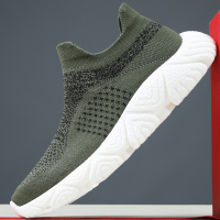 Ideamini爆米花软底运动鞋男夏季透气男鞋2022新款飞织网面鞋轻便跑步潮鞋休闲鞋