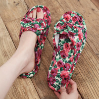 Ideamini布拖鞋棉地板室内防滑居家男女情侣四季夏女地砖通用舒适款