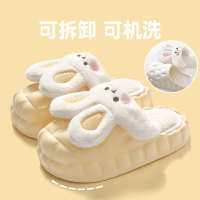 Ideamini棉拖鞋女保暖浴室内2022新款家居家用外穿情侣秋季可爱网红u