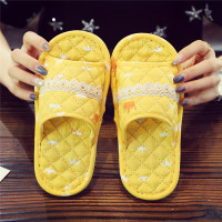 Ideamini2022棉布卡通儿童布底拖鞋家居鞋男童女童可爱韩版春夏四季款